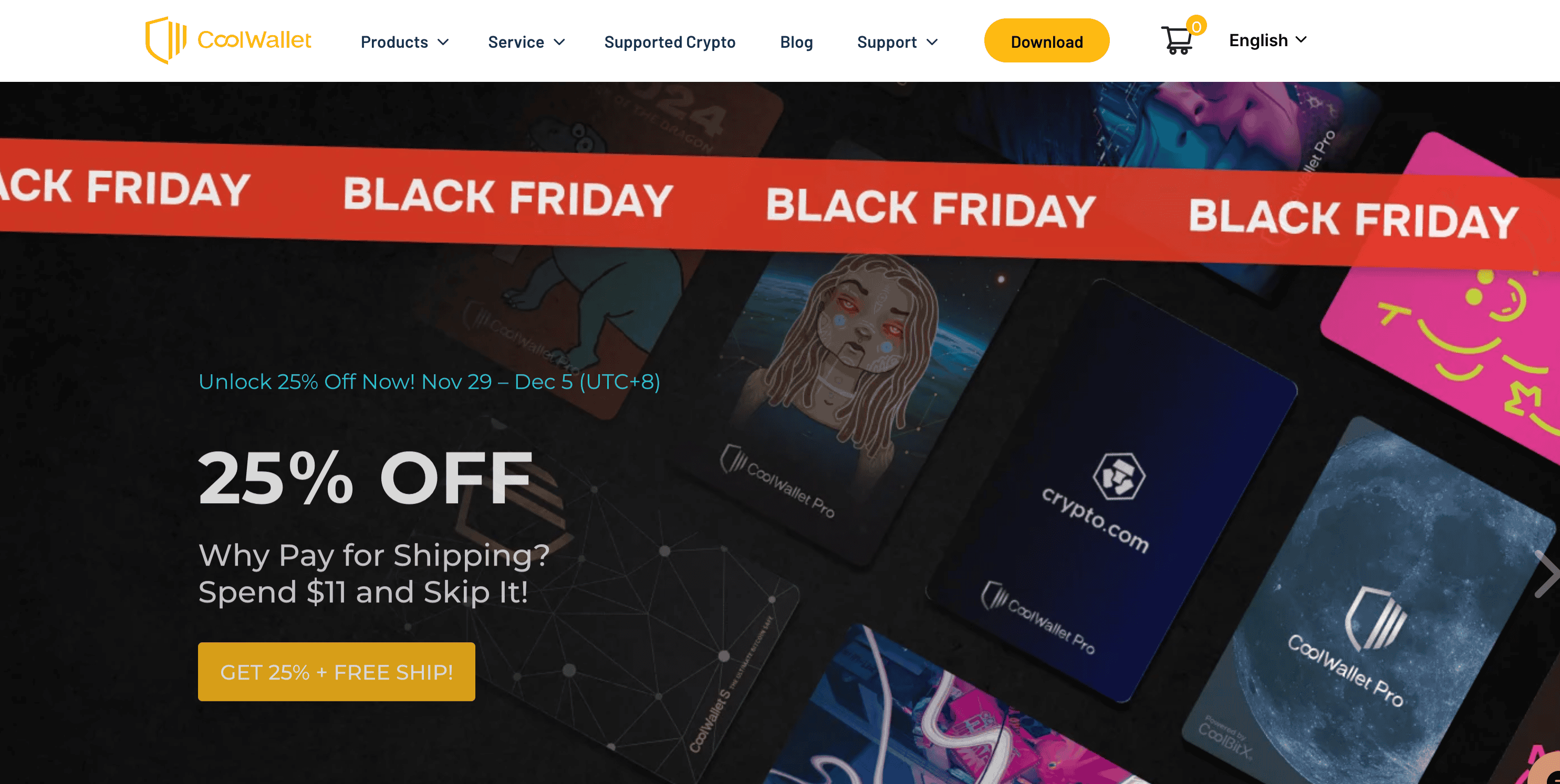 coolwallet promo code 2024 black friday and cyber monday 25% OFF coupon+Free shipping discount deal-图片3