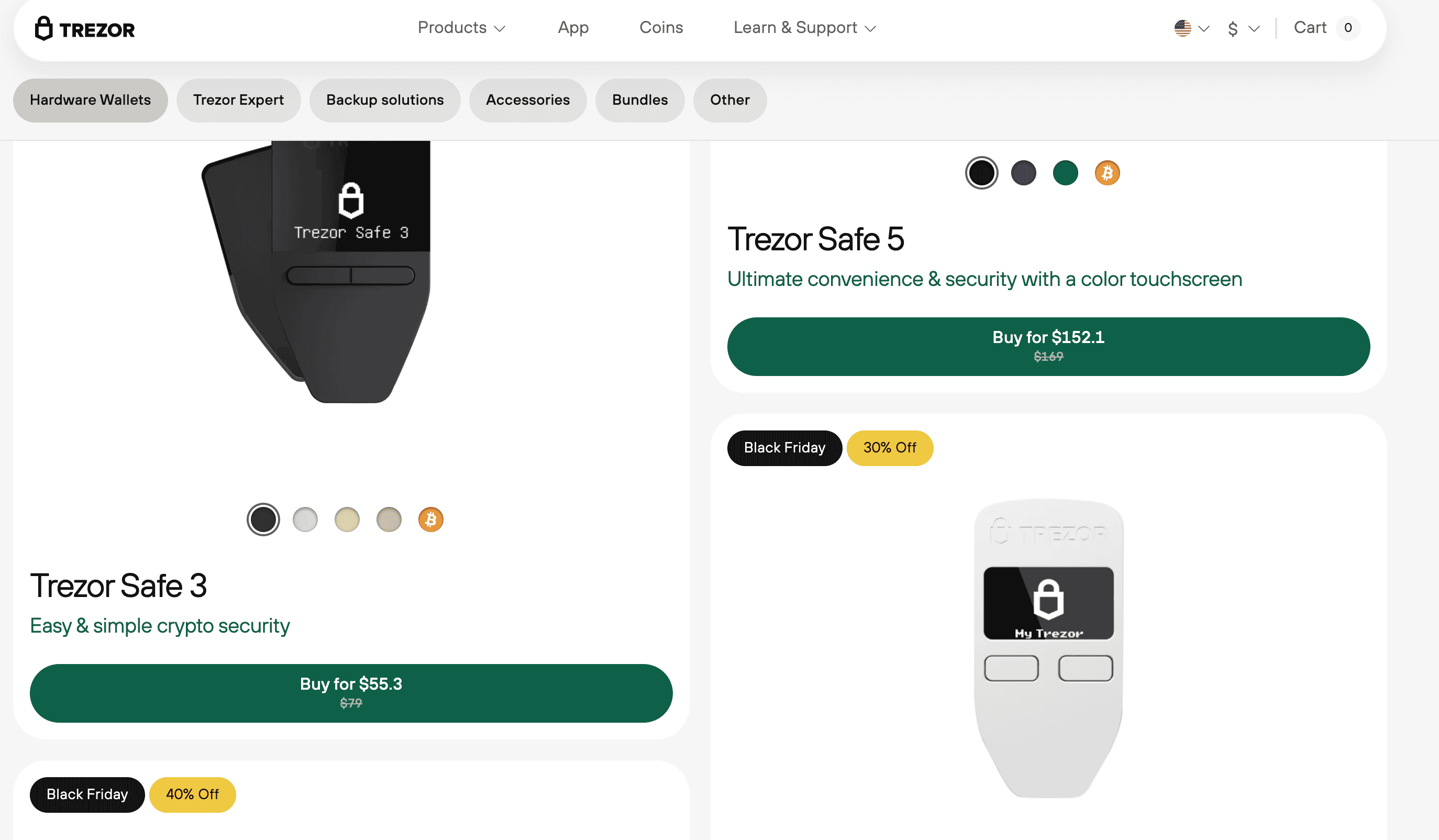 trezor promo code 2024,trezor black friday 2024,10-30% off hardware wallet-图片2